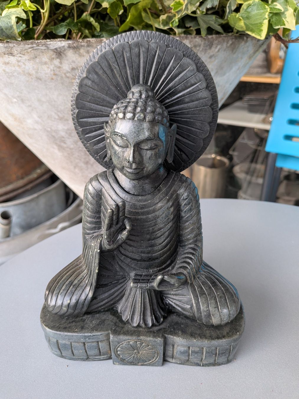 Sculptures & Statues: Skulptur Steinfigur Buddha – D'occasion à Emmen par magelan