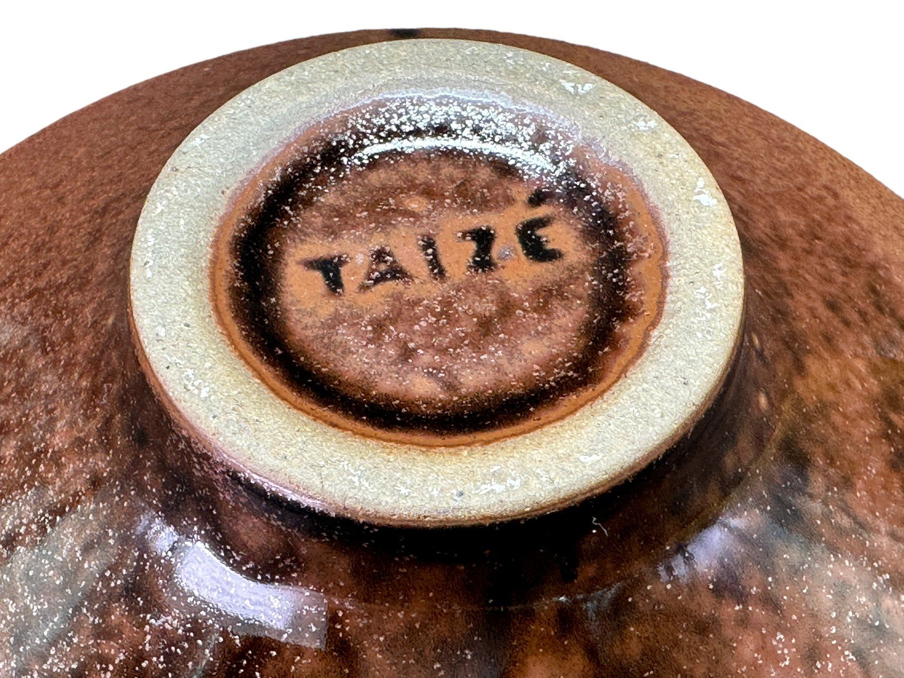 Vasi & Recipienti: Vase pique fleur en grès signé Daniel MONTMOLIN (Taizé) – Usato da Morges venduto da 1tiquaire 5