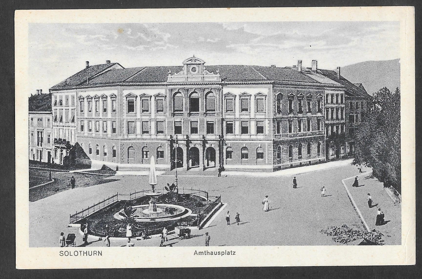 Cartes postales: Solothurn Amthausplatz – D'occasion à Olten par clotaldi