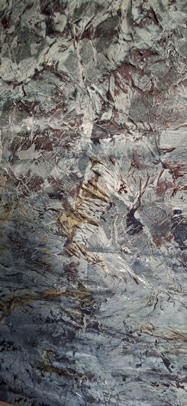 Dipinti: Gemälde " Eiszeit der Gefühle" handmade 80×100×4 – Nuovo (secondo la descrizione) da Riehen venduto da Steinbock1970 7