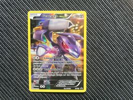 Pokemon Genesect Promo XY 119 near Mint deutsch