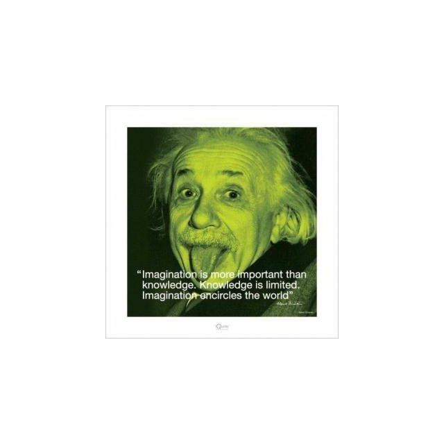 Foto & Immagini: Albert Einstein IQuote Kunstdruck – Nuovo e nell'imballaggio originale da HORGEN venduto da starworld