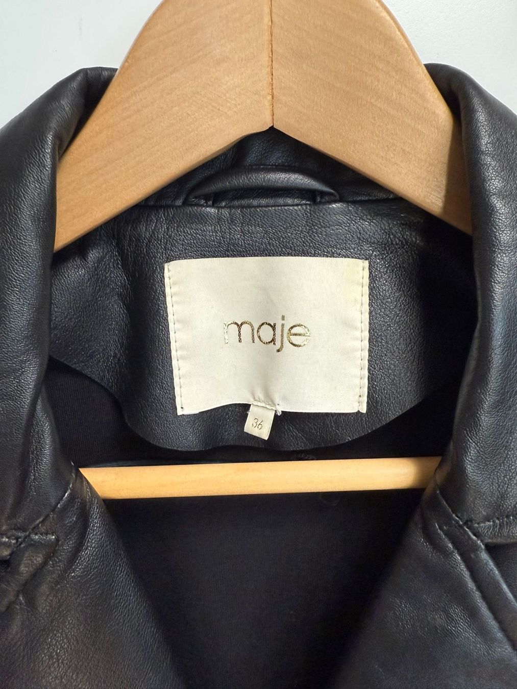 Maje Giacche: Maje Lederjacke Gr. 36 - NP 559 CHF – Nuovo (secondo la descrizione) da Frauenfeld venduto da LIL_NA 3