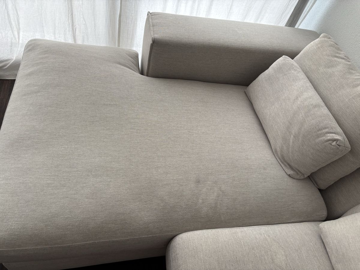 Divani: Interio Ecksofa hellbeige  – Usato da Felben-Wellhausen venduto da LFPalles 5
