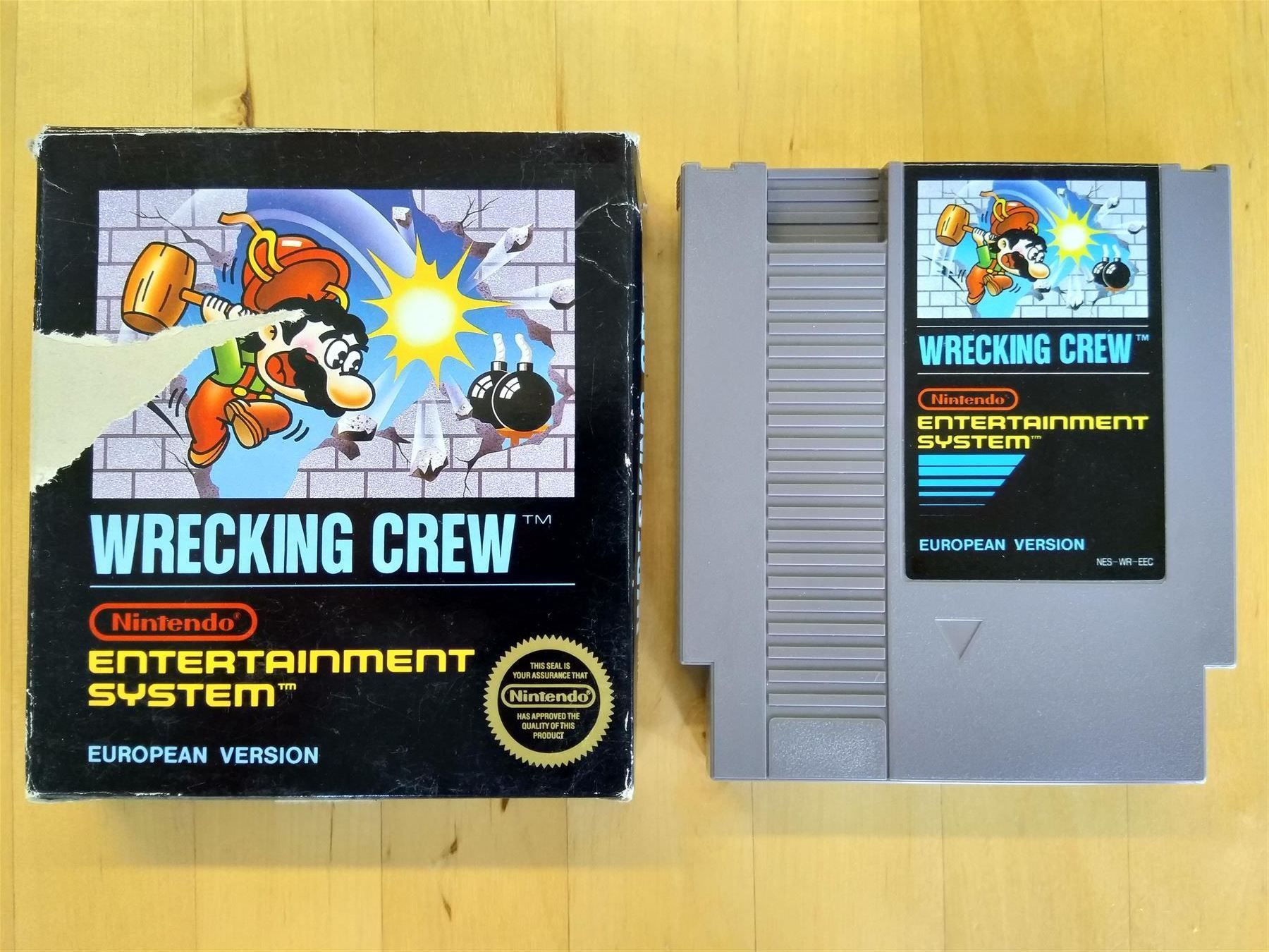 Nintendo Giochi: Wrecking Crew - OVP - Nintendo NES – Usato da Frauenfeld venduto da pakuw1