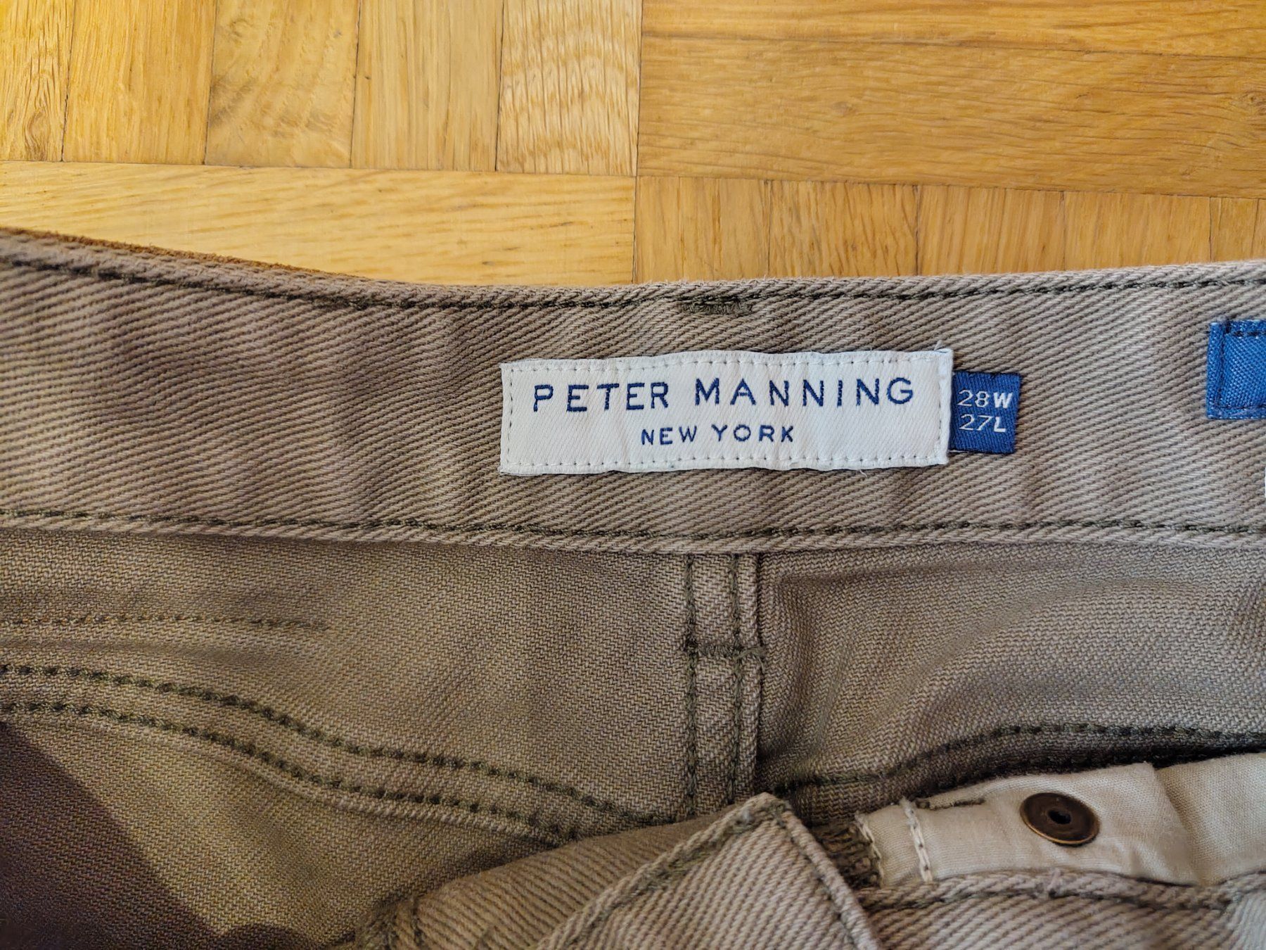 Jeans: Peter Manning Jeans Olivgrün – D'occasion à Rüedisbach par Minduck 2