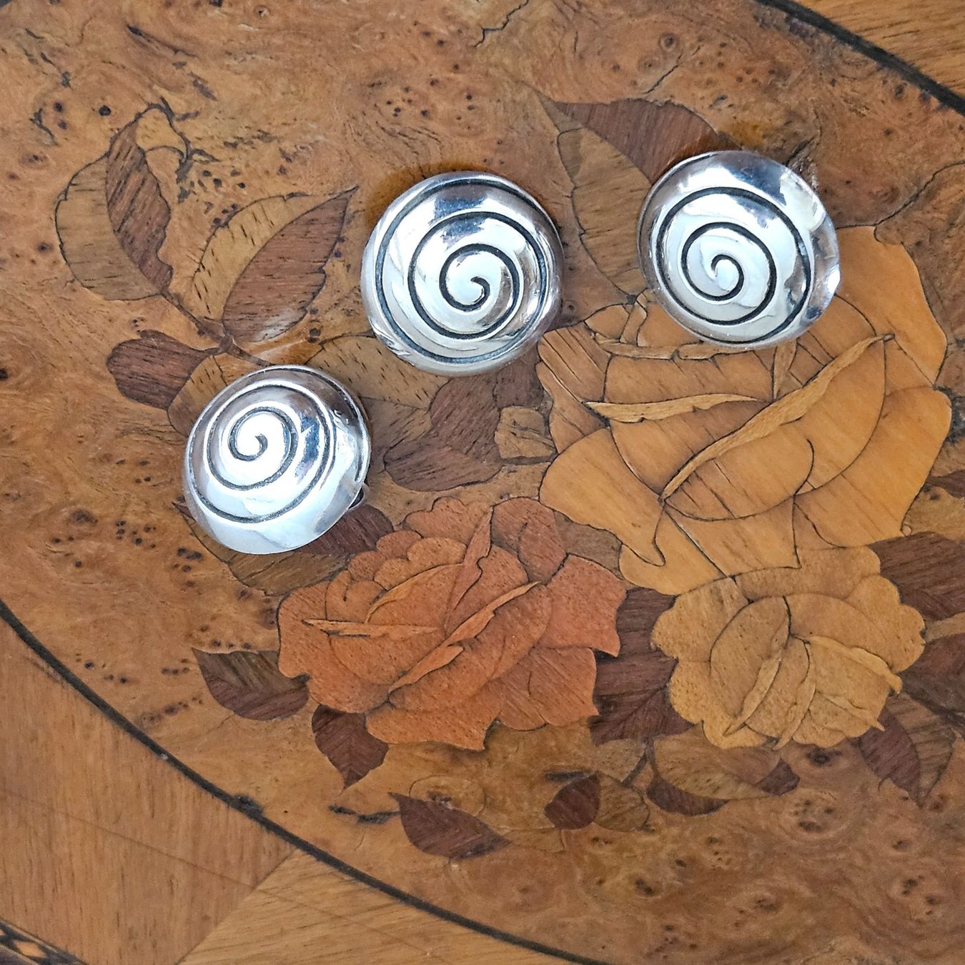 Altri gioielli: Schmuckset: Ring und Ohrclips, Spirale, Silber 925, DEVINE – Usato da Uster venduto da Sonnenblume212