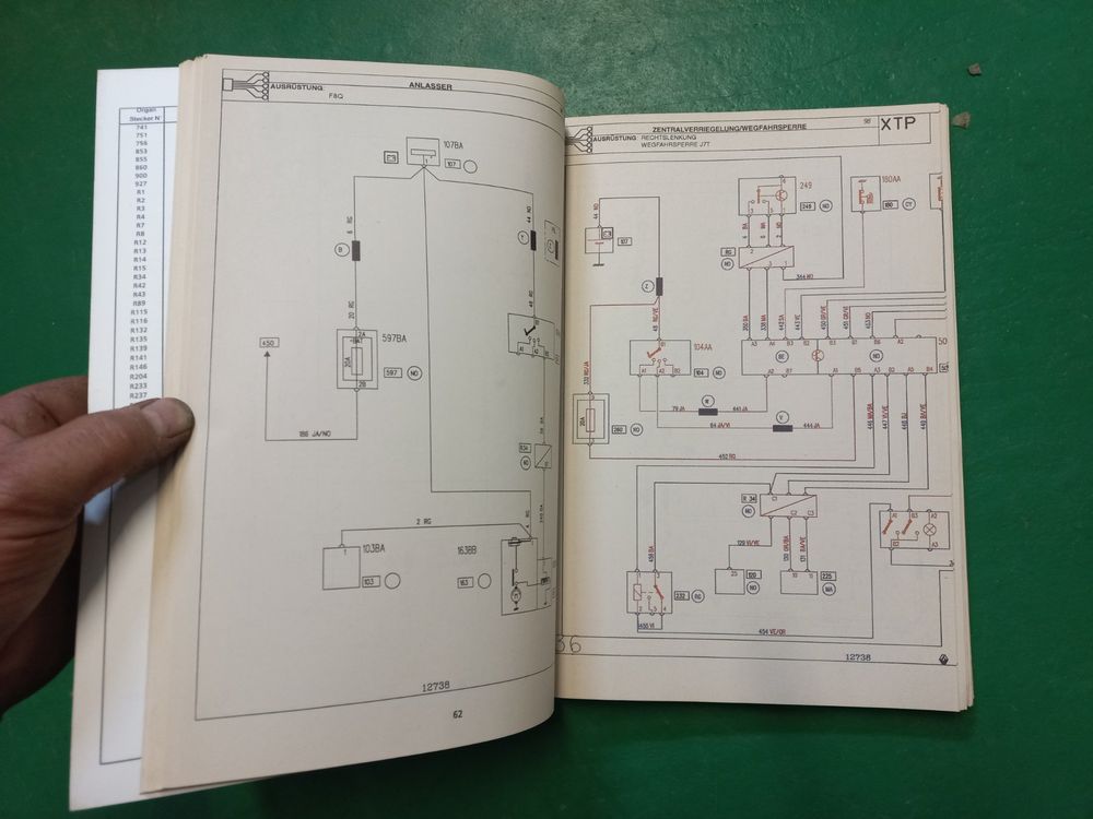 Libri: Renault Reparatur - Werkstatthandbuch Schaltpläne 1998 – Usato da CH - DULLIKEN venduto da swissclassicparts 5