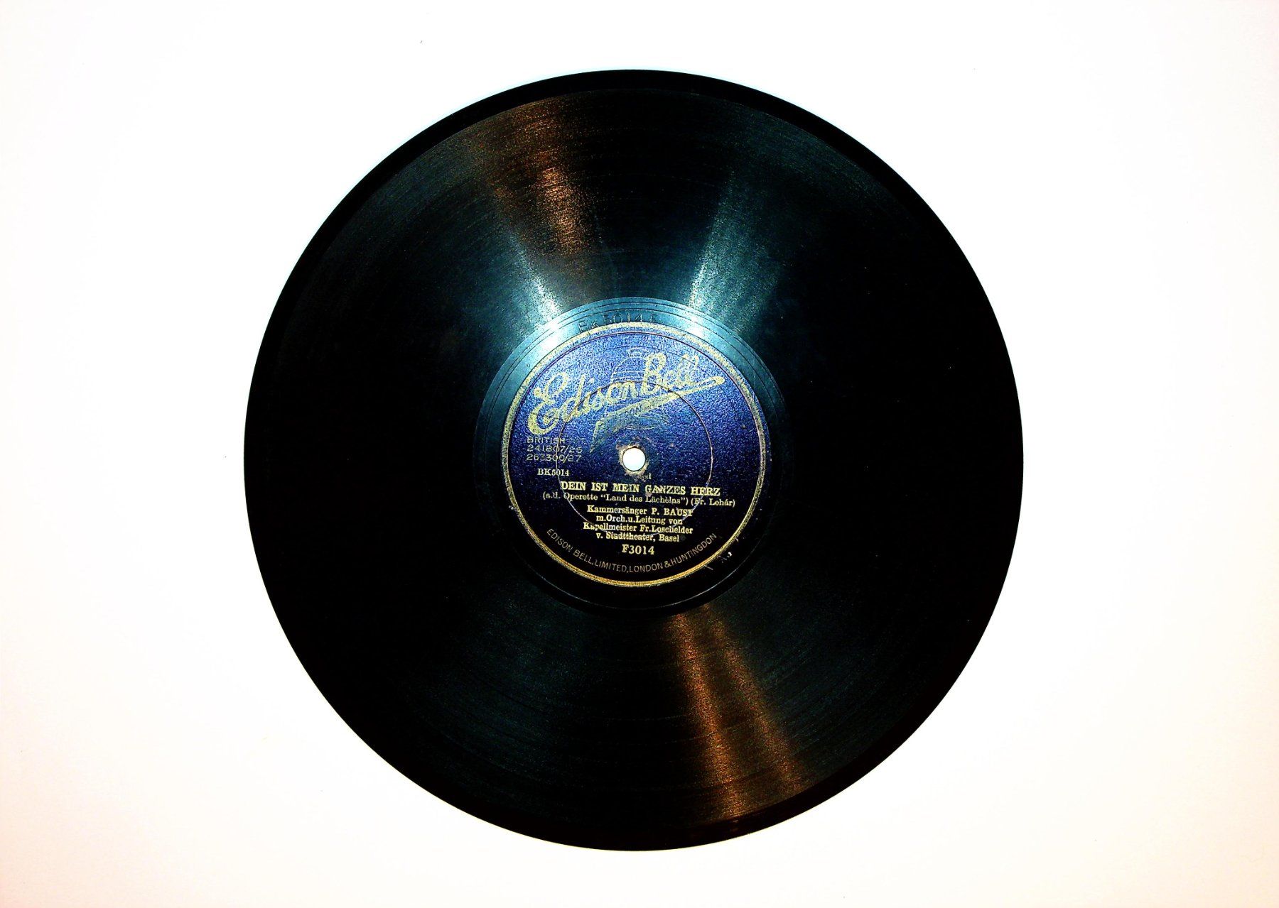 Vinyles: 14 alte Schellackplatten 78 U/min – D'occasion à Hilterfingen par Tomz 5