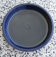 Porzellan Untersetzer für Blumentopf, 39cm, Dunkelblau, Neu!