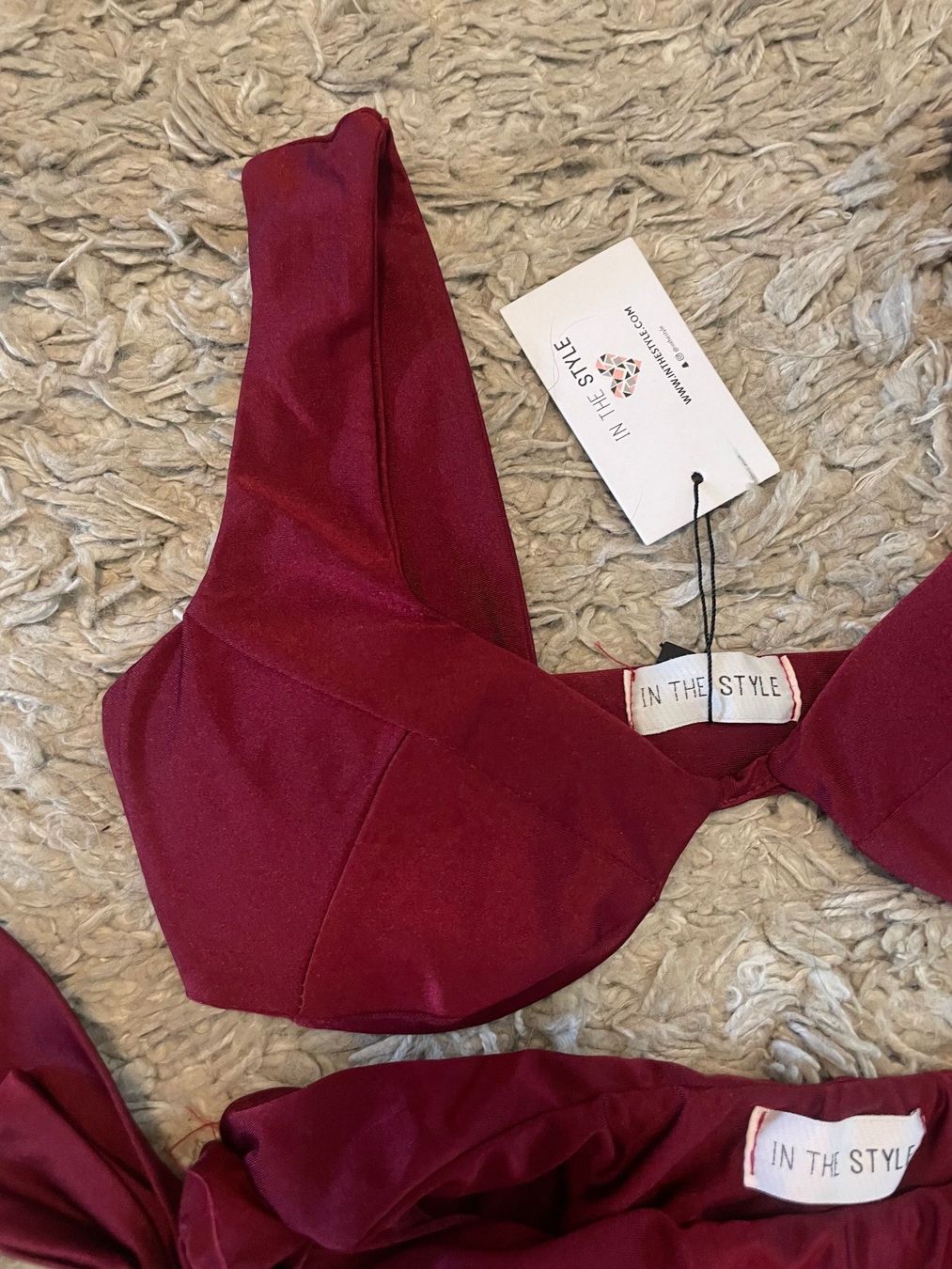 Costumi da bagno & Bikini: Lovely burgundy bikini – Nuovo (secondo la descrizione) da Genève venduto da lailas_things 1