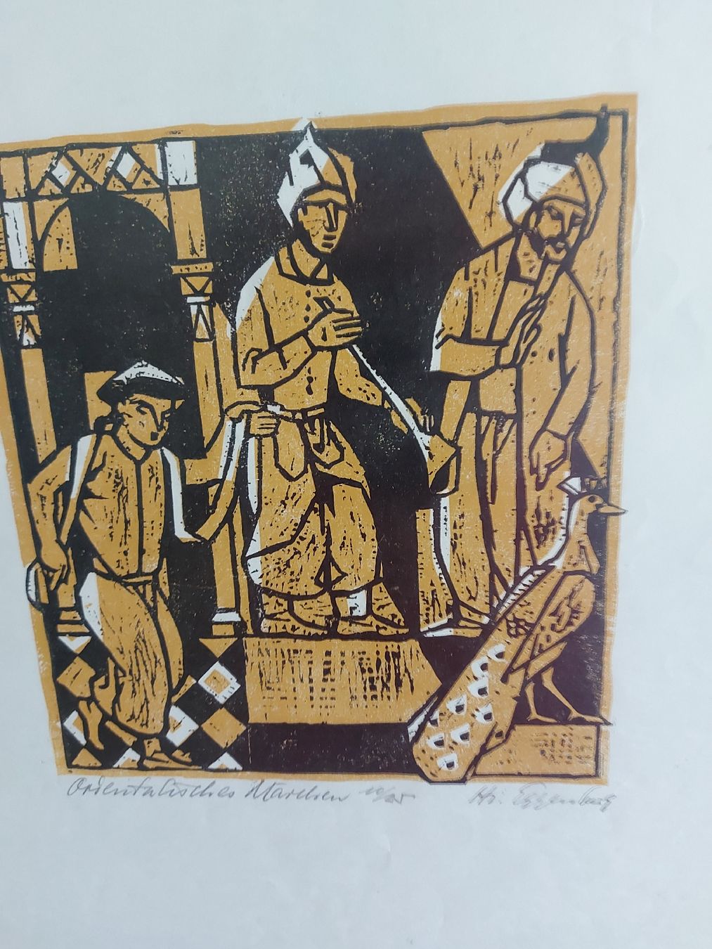 Gravures sur bois: 2x Hans Eggenberg Holzschnitt – D'occasion à Ostermundigen par son_vd9k 4