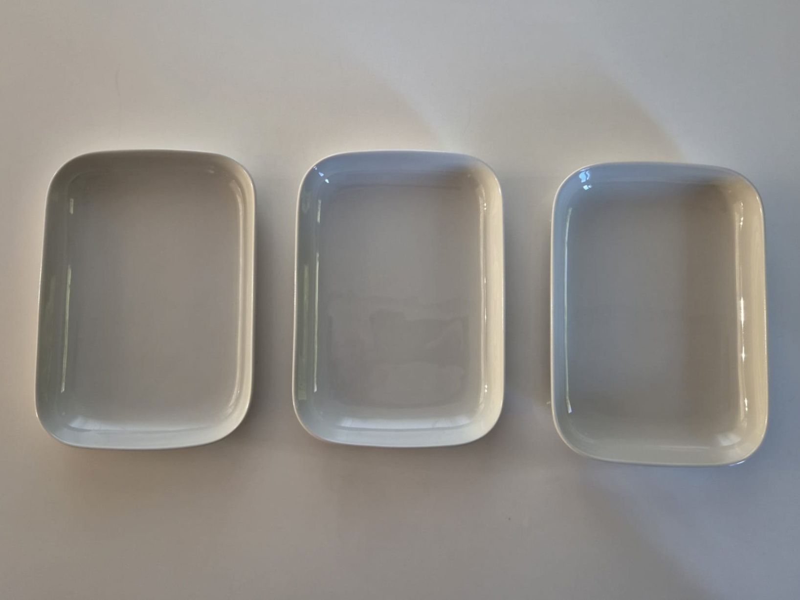 Piatti: 3 original SWISSAIR FIRST CLASS Teller / Servierschalen – Usato da Amriswil venduto da Alfaromeo007