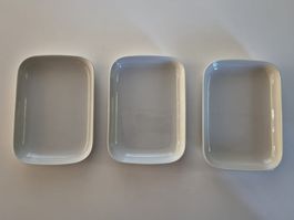 3 original SWISSAIR FIRST CLASS Teller / Servierschalen