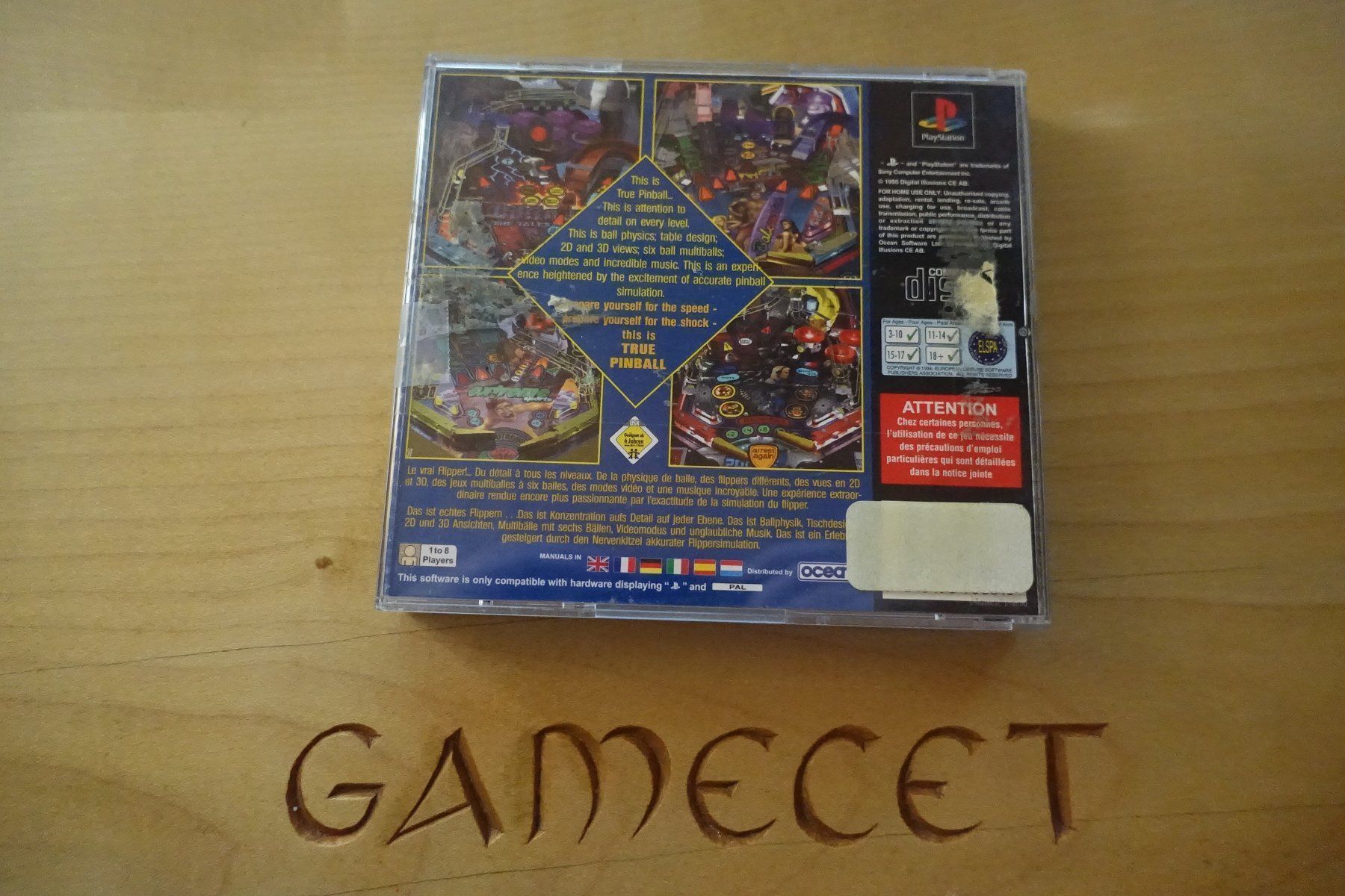 Sony Jeux: True Pinball – D'occasion à Steinach par Gamecet 2
