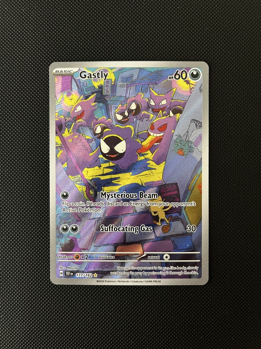 Pokémon Carte collezionabili: Gastly TEF 177/162 – Nuovo (secondo la descrizione) da Cham venduto da stellarsky