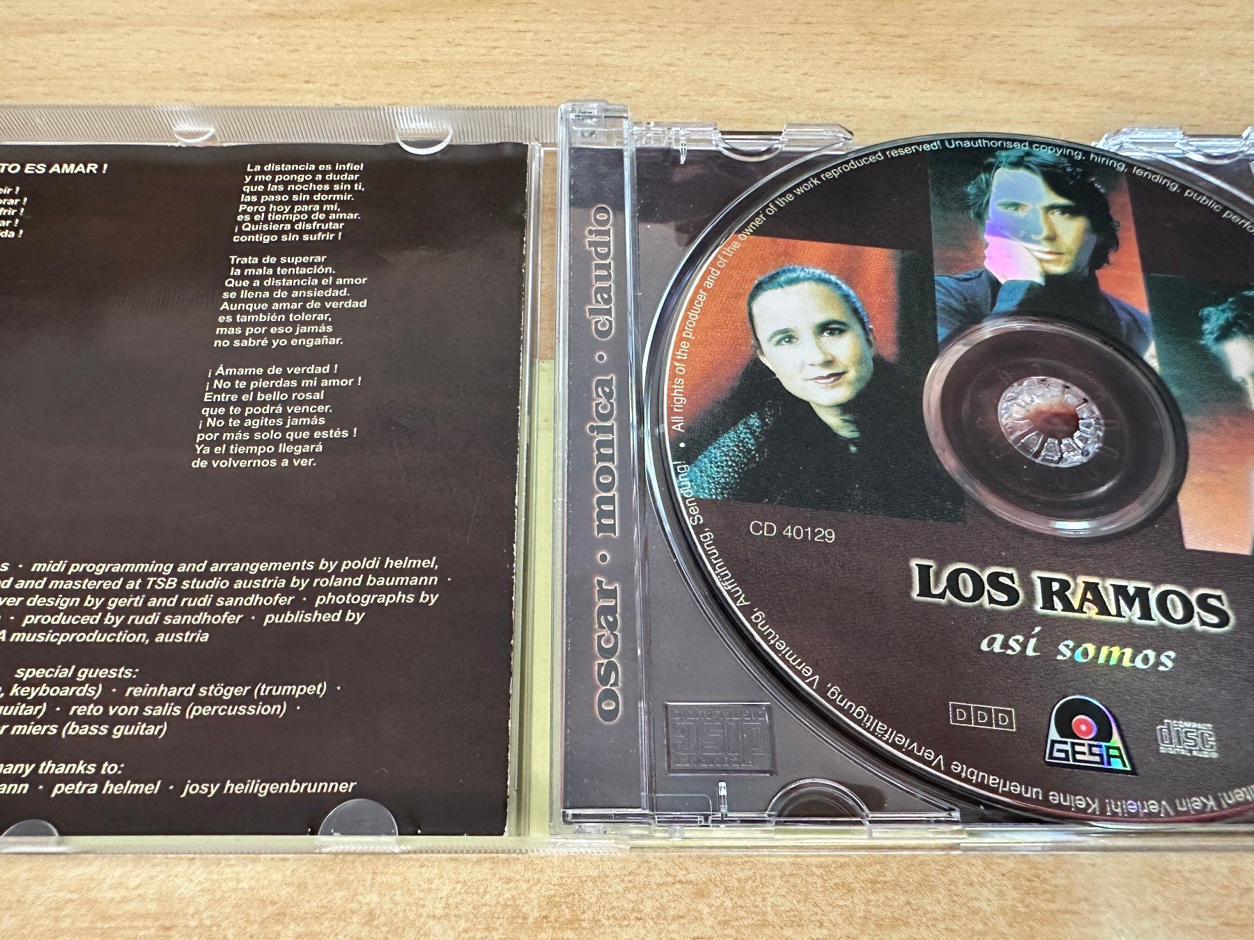 CD: X0 Los Ramos - Asi Somos – Usato da Rikon im Tösstal venduto da Alpenmutz 2