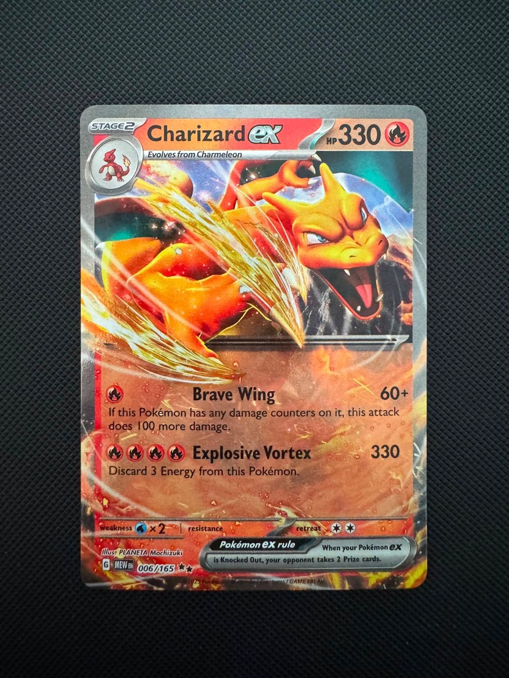 Pokémon Carte collezionabili: Pokémon Charizard ex 006/165 – Usato da Seuzach venduto da provenzano18