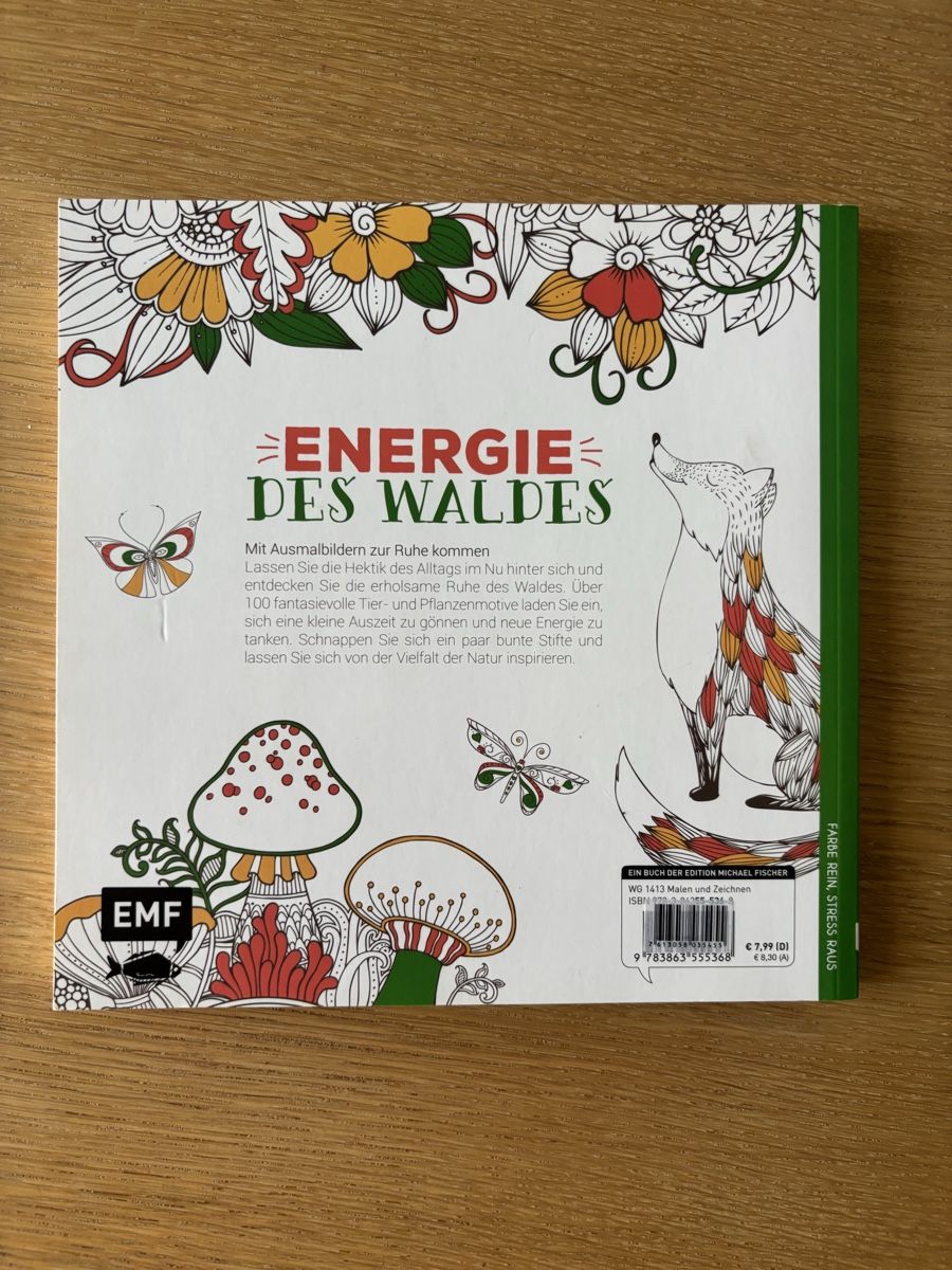 Libri: Malbuch Energie des Waldes – Usato da Olten venduto da zor_6npz 1