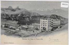 Rochers de naye et Tour d'Ai - Gare