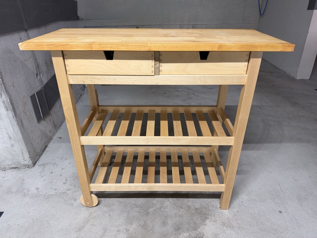 Ikea Banconi: Förhöja Servierwagen Birke 100x43 – Usato da Oberhofen TG venduto da Solano84