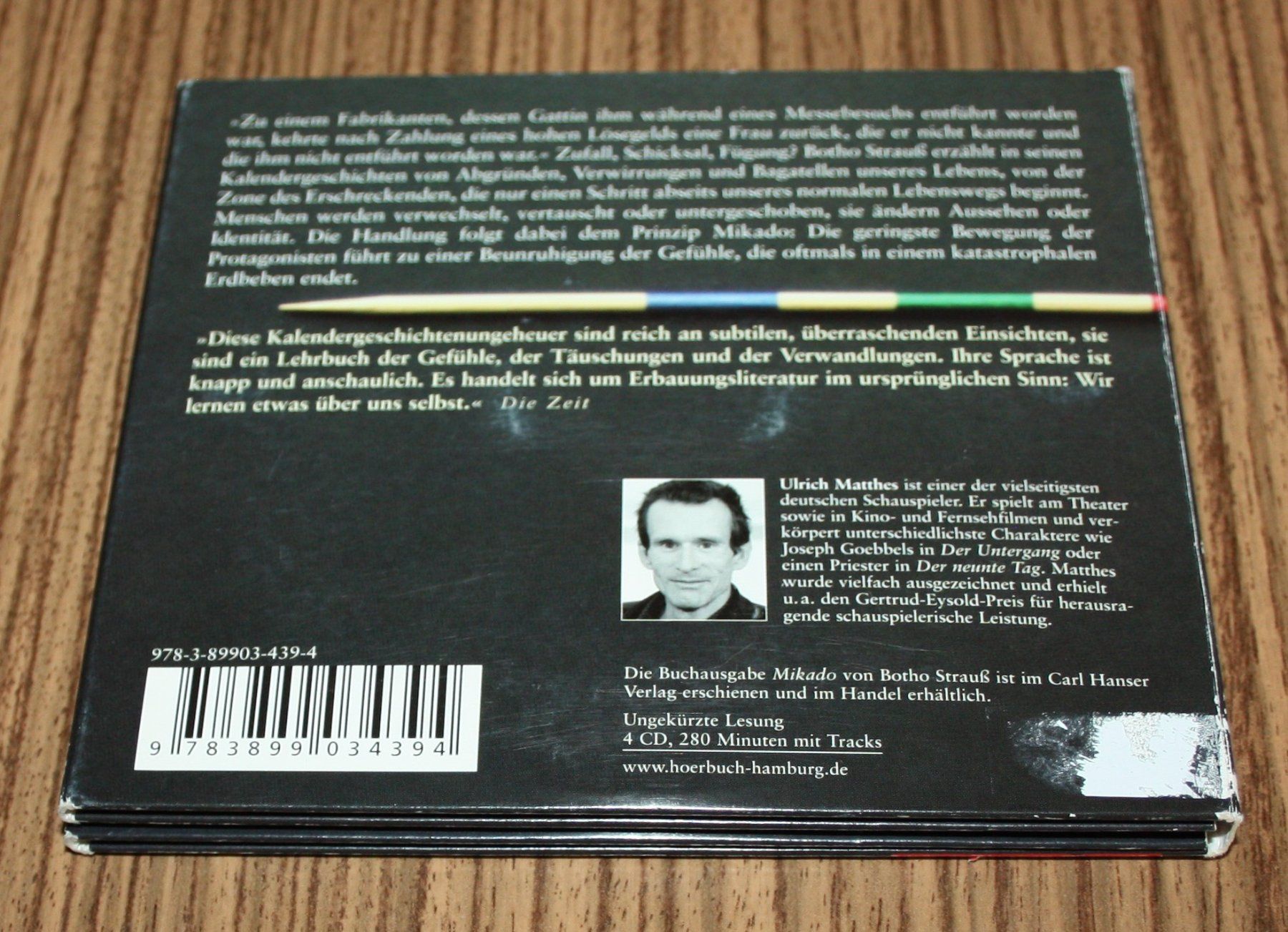 Hörbücher: CD Hörbuch  Mikado  4 CD's (69) – Gebraucht aus Flüelen von Rosegarden 1