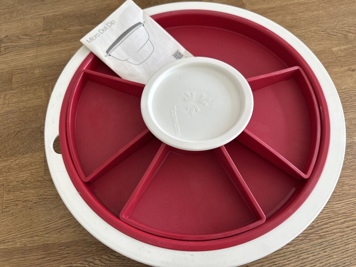 Tupperware Piatti di portata: Tupperware Servierschale Micro Del Di, Drehplatte, neu – Nuovo (secondo la descrizione) da Krauchthal venduto da Kiddy32 2
