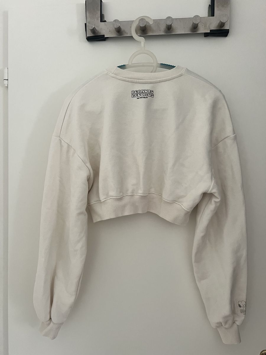 Pull&Bear Maglioni & Felpe: snoopy peanuts records cropped Pulli, Pull & Bear, Gr: S – Nuovo (secondo la descrizione) da Küttigen venduto da Avena 1