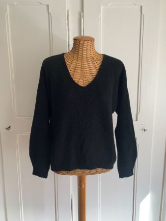 LINDSAY MODA - Strickpullover schwarz S