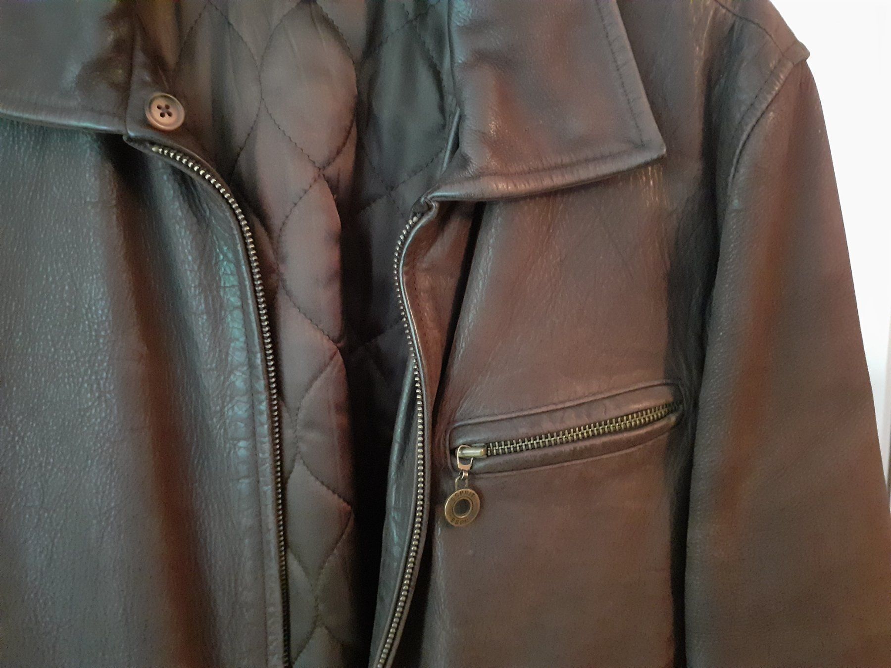 Esprit Jacken: Sportliche Lederjacke Marke Esprit – Gebraucht aus Basel von Christallina 4
