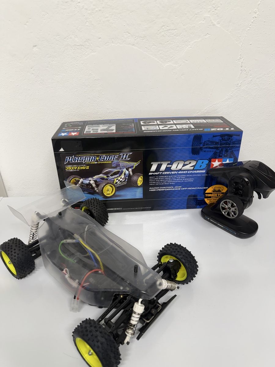 Tamiya RC Kits de montage: Tamiya TT02B mit RC Set Neu – Neuf (Voir description) à Schmerikon par ds1_yp2l