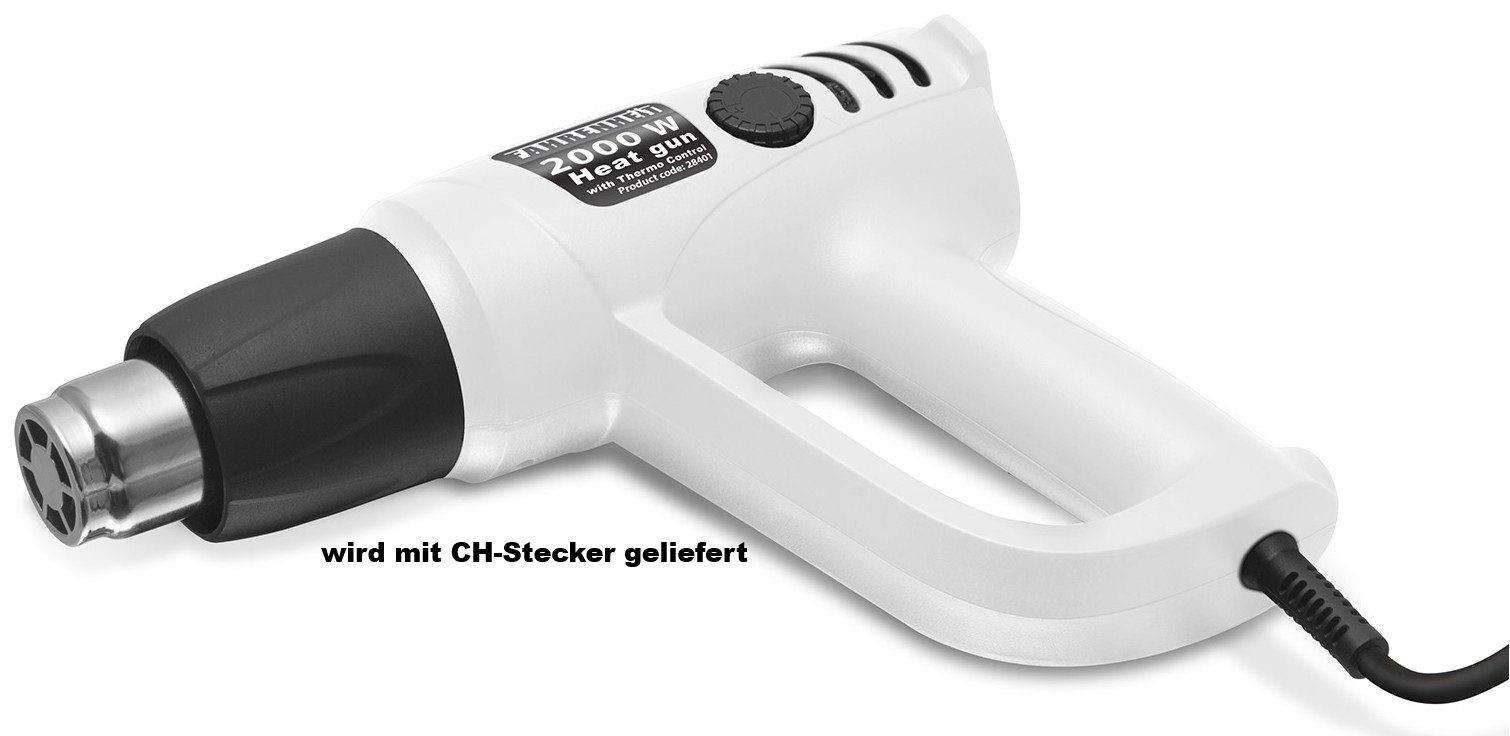 Tutti gli attrezzi: Heissluftföhn mit 2 Stufen 60 - 350°C oder 60 - 600°C – Nuovo e nell'imballaggio originale da St. Gallen venduto da schnaeppchen-preise