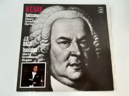 J. S. Bach Toccatas Harry Grodberg Organ Schallplatte