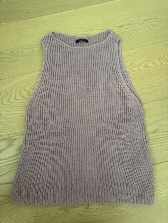 Débardeur en tricot Massimo Dutti 
