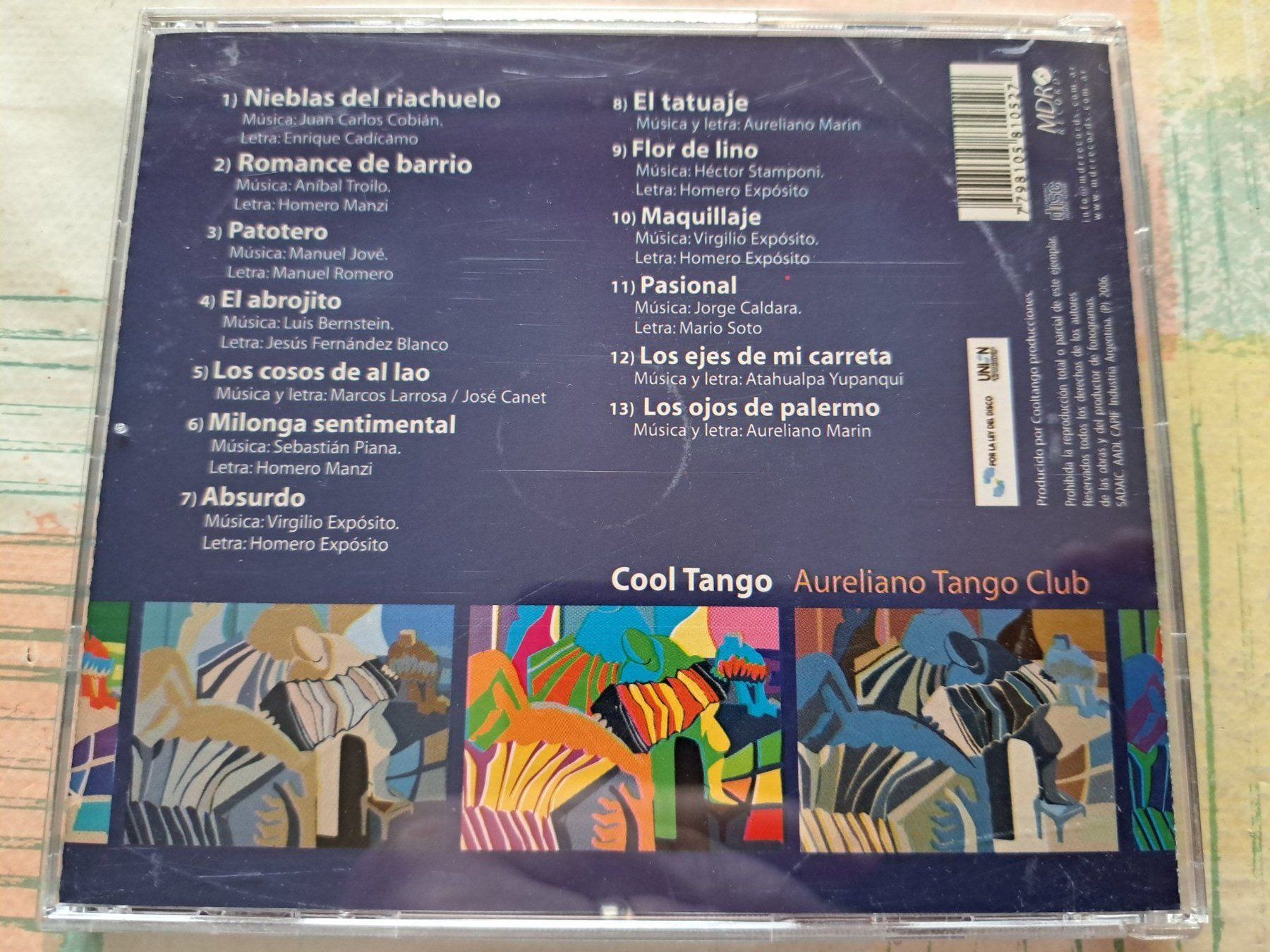 CD: Cd Aureliano Tango Club - Cool Tango  – Usato da Pully venduto da bro_n52j 1