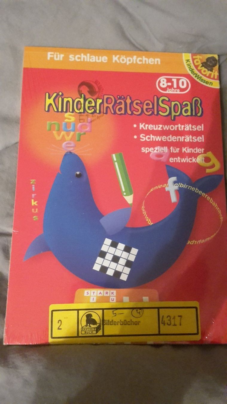 Libri: 2 Būcher Kinderraetselspass – Usato da Schwarzenburg venduto da Flamingo07 1