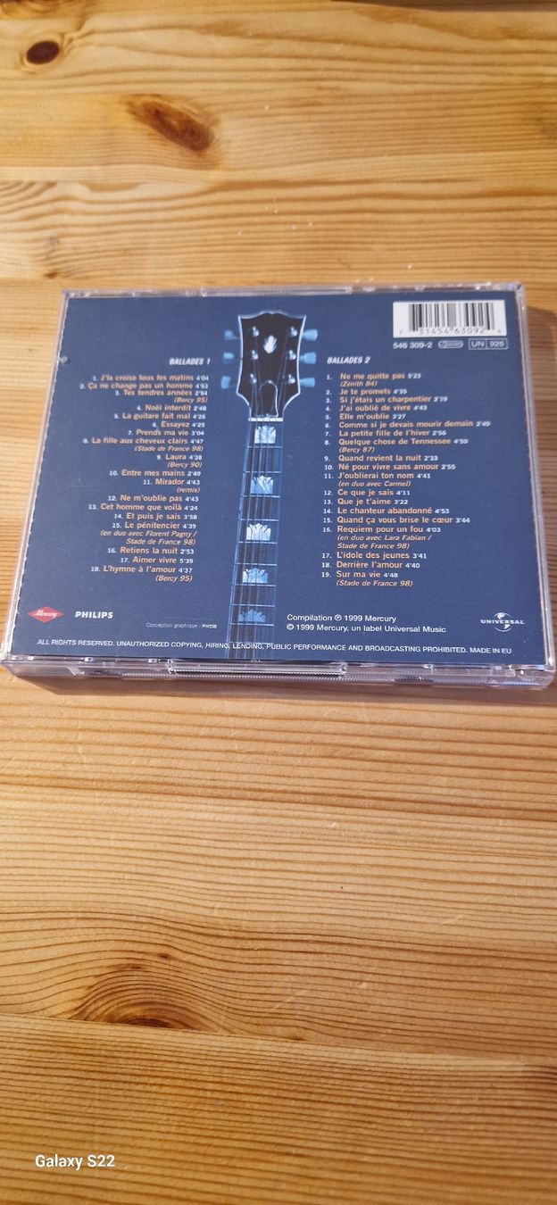 CD: Johnny – Ballades – Usato da Yvonand venduto da CD-KINGDOM 2