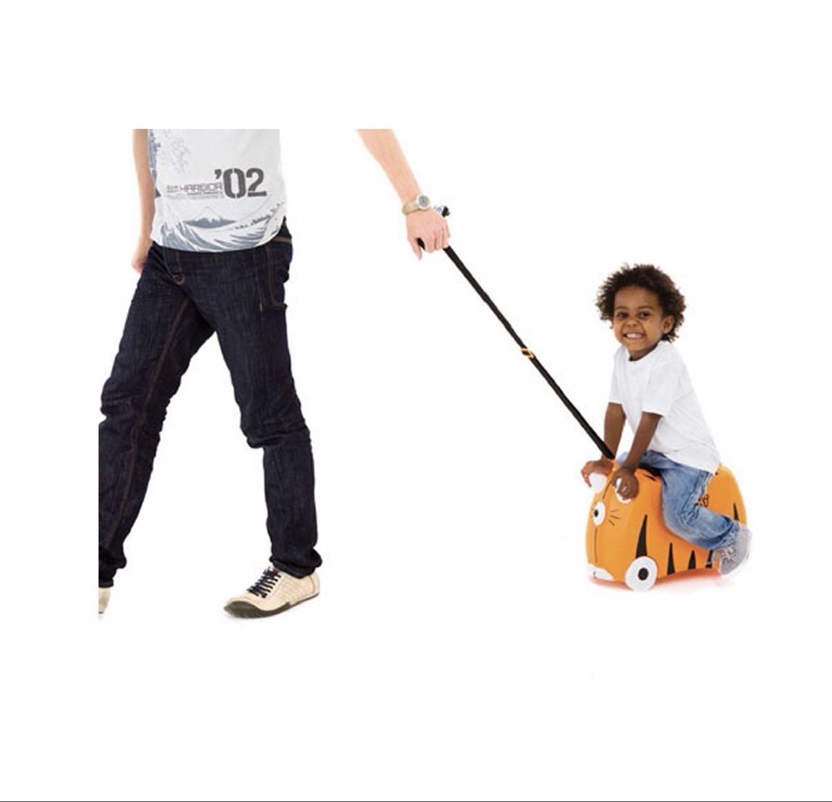 Trunki Valigie: Trunki Tiger Kinderkoffer – Usato da Oberägeri venduto da piksi13 2