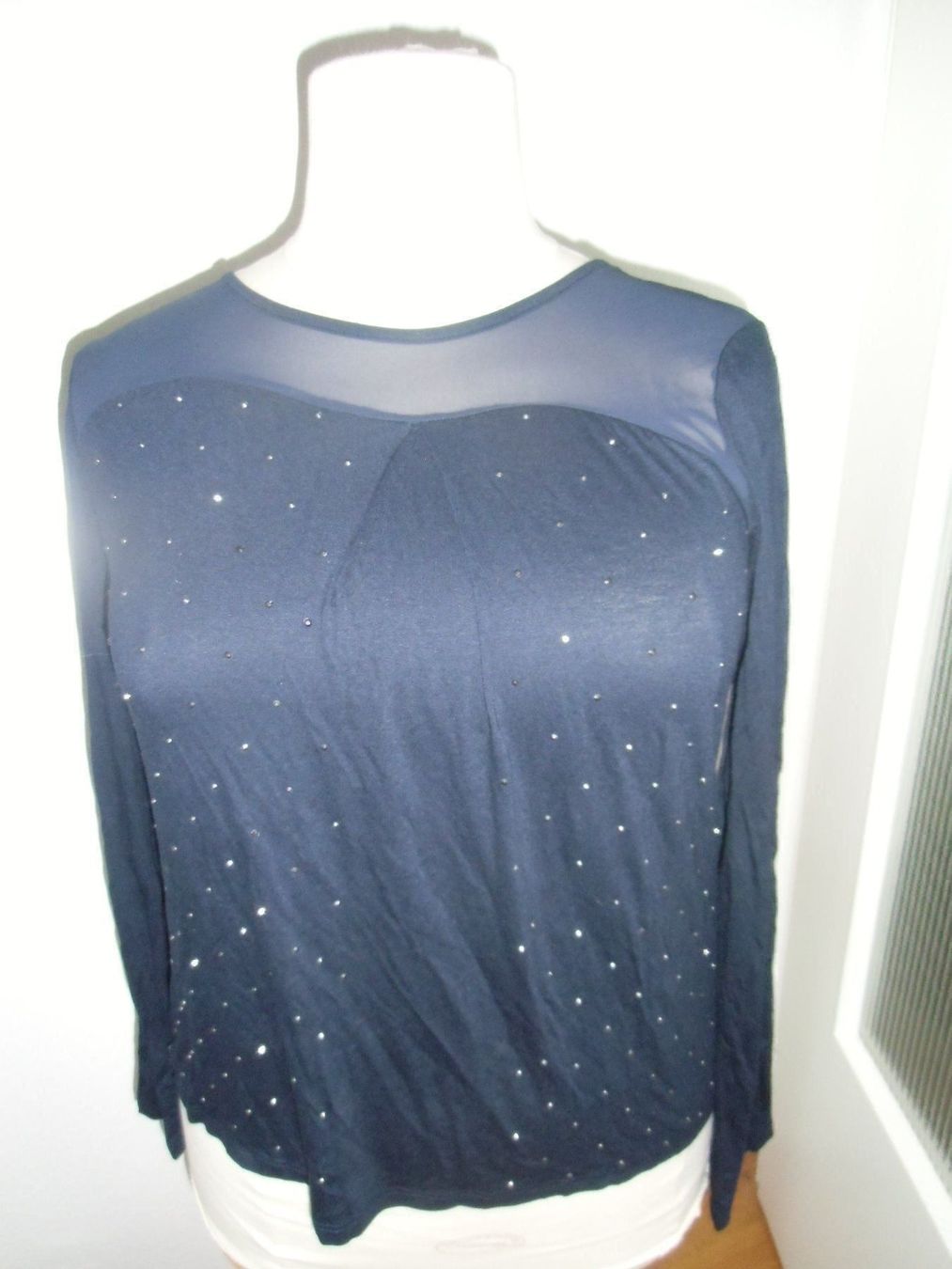 T-Shirts: T.shirt bleu marine T. 44 – Neu (gemäss Beschreibung) aus Marin-Epagnier von Madja