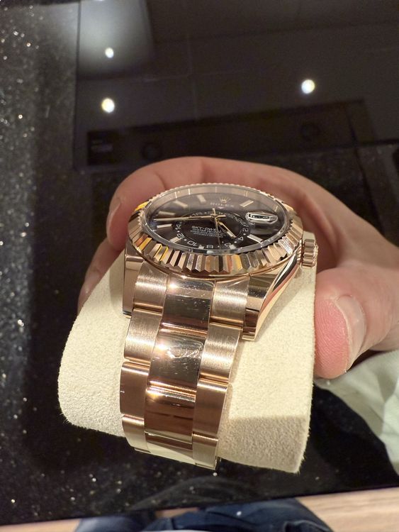 Rolex Sky-Dweller Roségold, Schoko Zifferblatt! 5