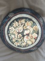Möbeldeckel Deko mit Blumen & Vögel