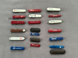 Grosses LOT Sackmesser Militärmesser Victorinox Wenger RAR