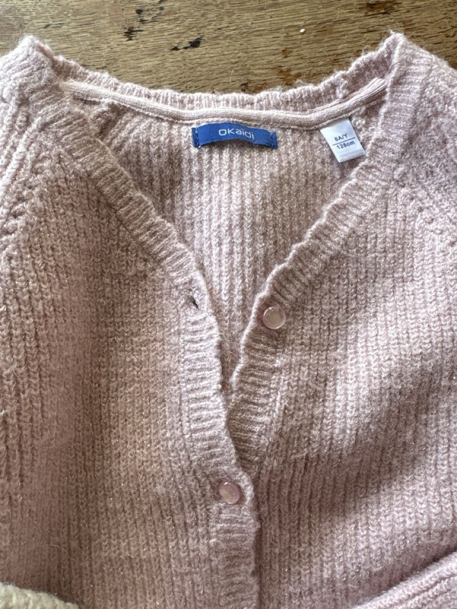 Ensembles coordonnés: Pullover Catimini und  Jacke Okaidi  gr 128 – D'occasion à Evilard par Anna0135 3