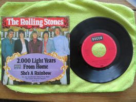 The Rolling Stones 7" DL 25 321 2000 Light Years From Home