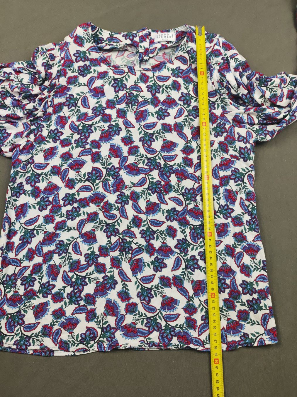 Claudie Pierlot Camicette: CLAUDIE PIERLOT | blouse fluide multicolore ample bohème | S – Usato da Bonfol venduto da Elise.Str 7