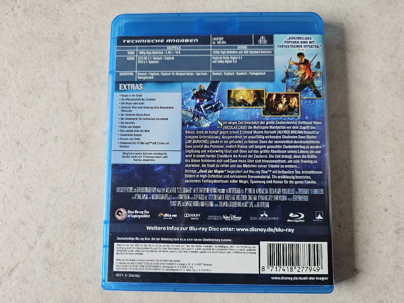 Tutti i DVDs: Duell der Magier  /  Bluray – Usato da Schneisingen venduto da backstore24 1