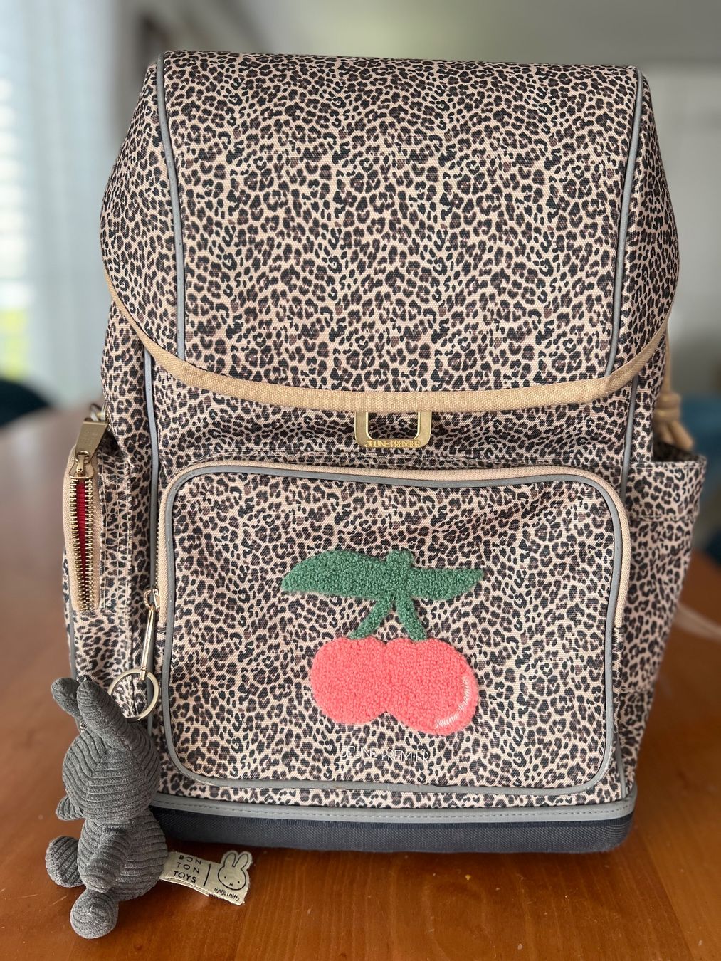 Borse & Zaini: Schulrucksack Ergomaxx Leopard Cherry – Usato da Kilchberg ZH venduto da kat_chw5