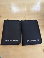 2 Flyer Etuis  schwarz 