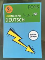 PONS Blitztraining Deutsch, 6. Klasse - Super Zustand!