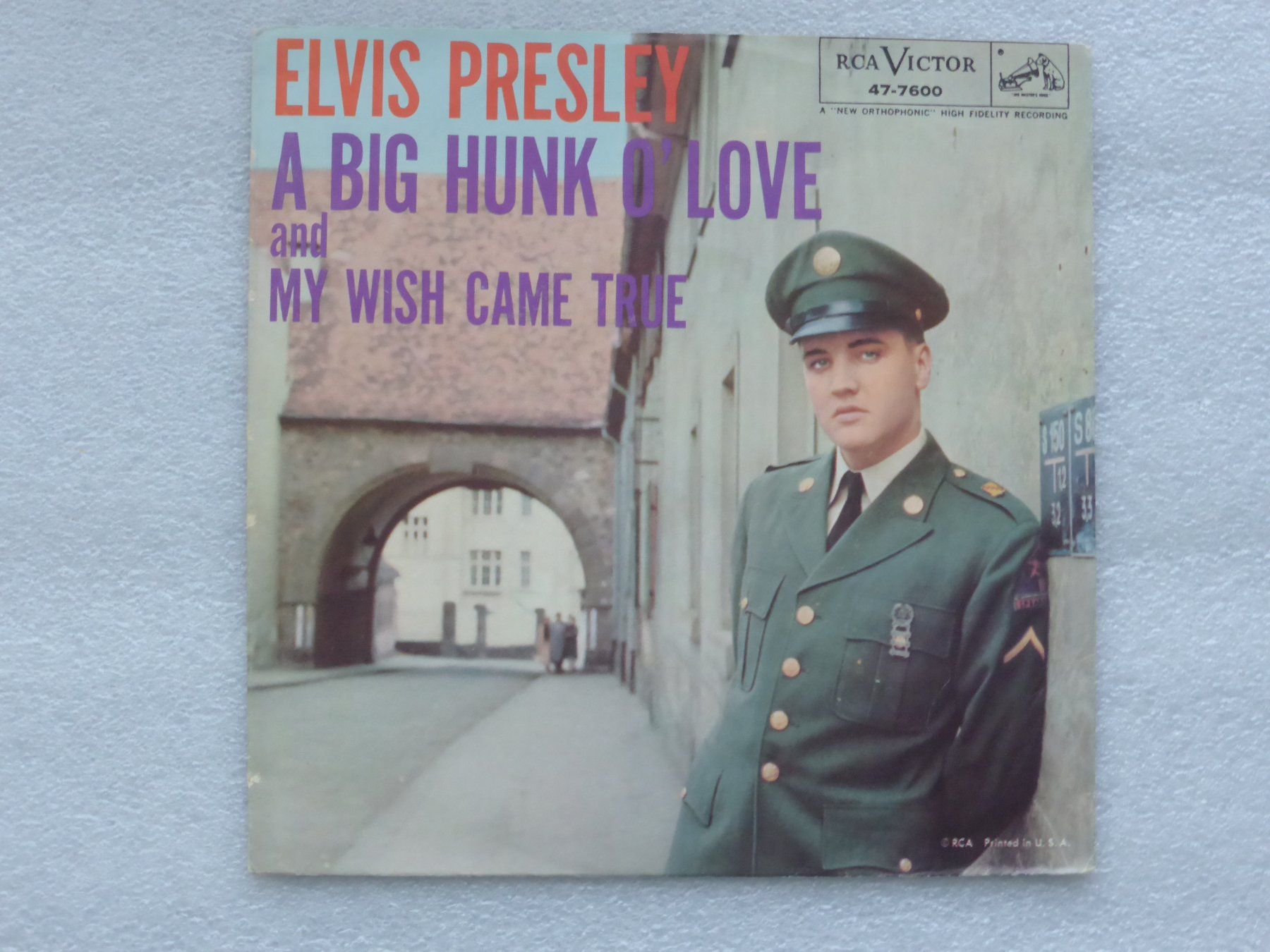 Dischi in vinile: Vinyl Single  ELVIS PRESLEY – Usato da Küssnacht am Rigi venduto da Mondkinder